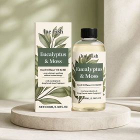 JUE FISH Eucalyptus Moss Home Fragrance Oil, 100 ml (Option: 100 ml)